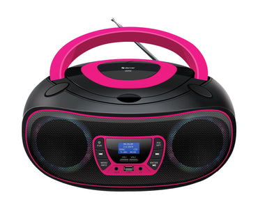 DENVER TDB-212 – DAB+ Boombox mit Bluetooth CD-Player AUX
