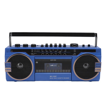 AM FM SW Cassette Player Bluetooth Vintage Great Sound