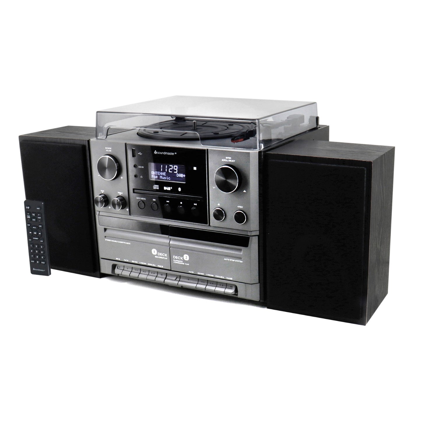 B-STOCK Soundmaster MCD5600SW stereo system with record player FULL WARRANTY!