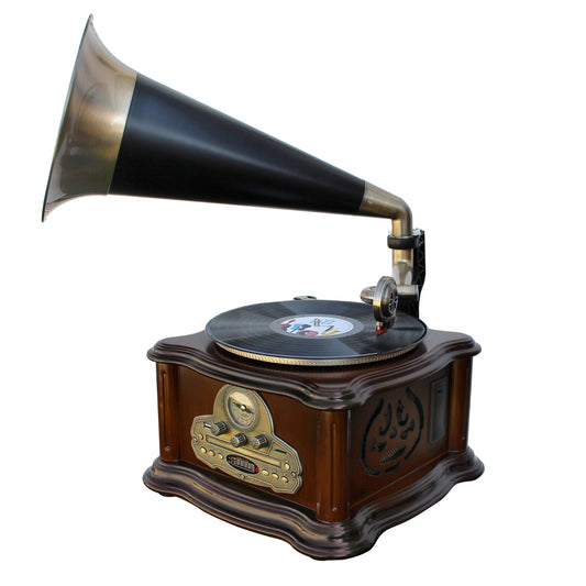 Soundmaster NR917 Retro Gramophone with Record Player - RETURNS