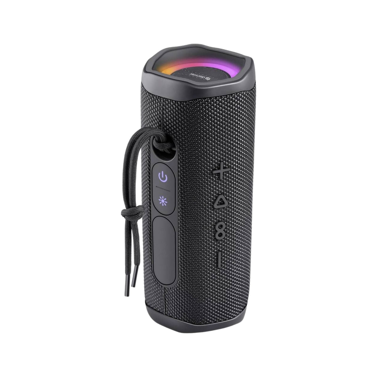 denver btv 223b kabelloser tws bluetooth lautsprecher mit led lichteffekten und power fur outdoor party wasserfest ipx5 200w 20w rms – Ansicht 5 – Produktbild von Soundmaxx Online