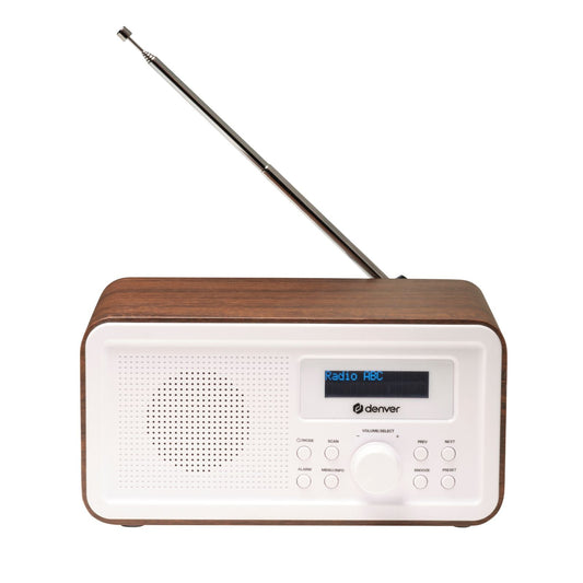 DENVER DAB-30DW – Kompaktes DAB+ Radio mit Bluetooth
