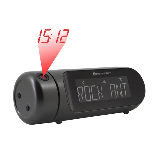 Soundmaster UR6700AN Projektionswecker Radiowecker DAB+ UKW