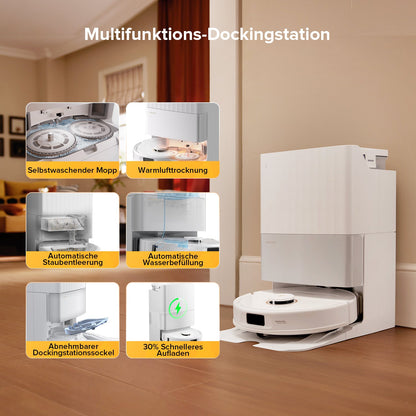 Roborock Qrevo S5V Saugroboter mit Multifunktions-Dockingstation