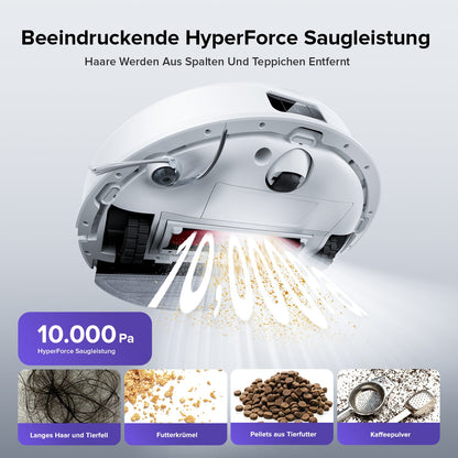 Roborock Q10 S5 Set Saug- und Wischroboter mit zusätzlichem Wischtuch*2 Stk.