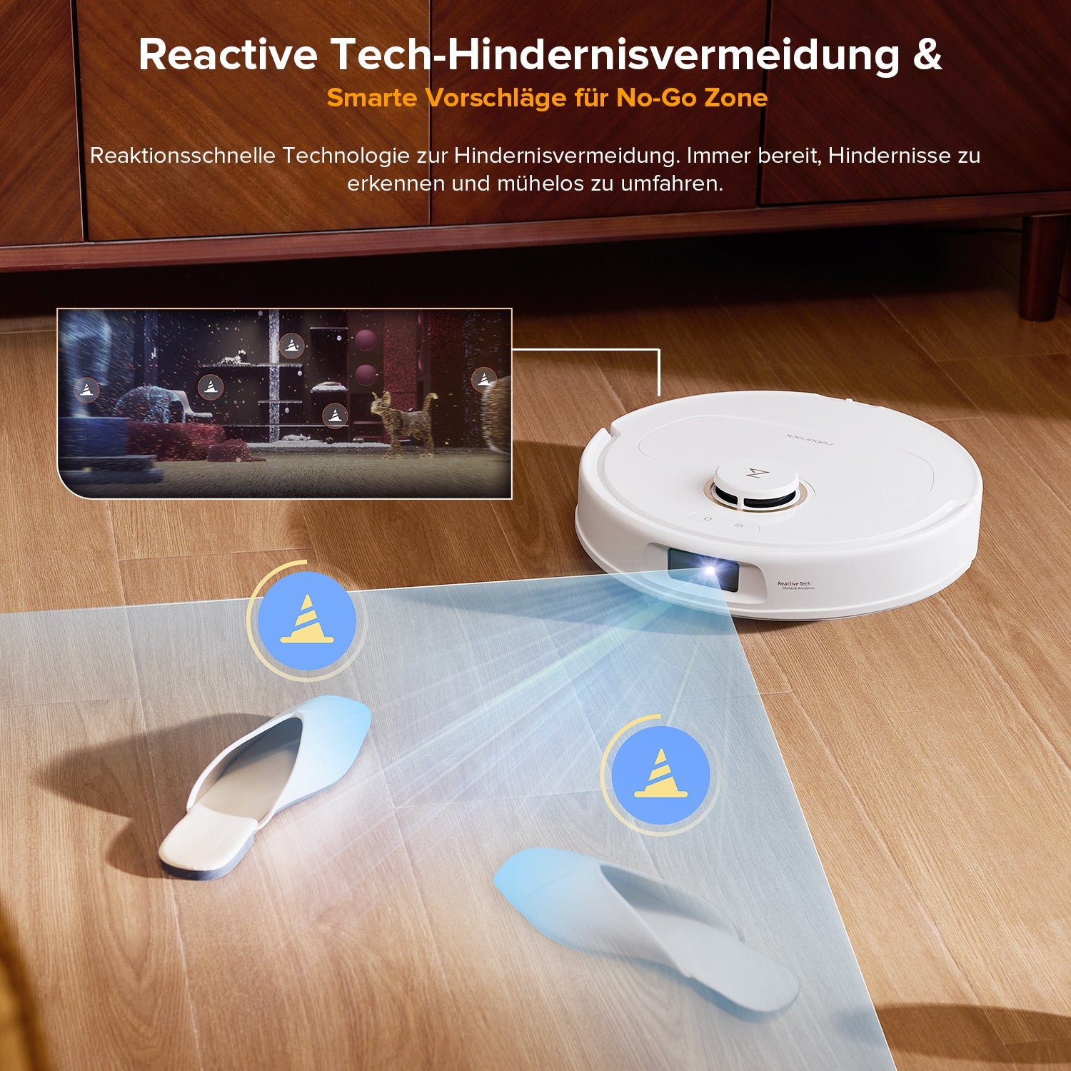 Roborock Qrevo S5V Saugroboter mit Multifunktions-Dockingstation