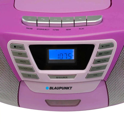 Blaupunkt BOOMBOX MIT CD PLAYER FÜR KINDER | B 120 Violett