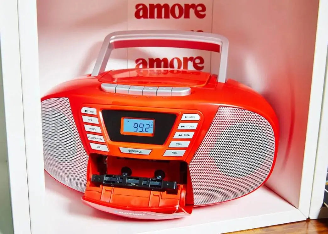 Blaupunkt BOOMBOX MIT CD PLAYER FÜR KINDER | B 120 Red