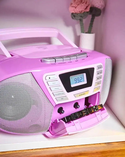 Blaupunkt BOOMBOX MIT CD PLAYER FÜR KINDER | B 120 Violett