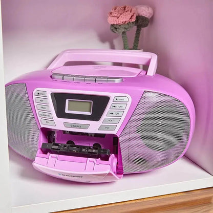Blaupunkt BOOMBOX MIT CD PLAYER FÜR KINDER | B 120 Violett