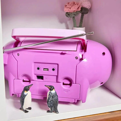 Blaupunkt BOOMBOX MIT CD PLAYER FÜR KINDER | B 120 Violett