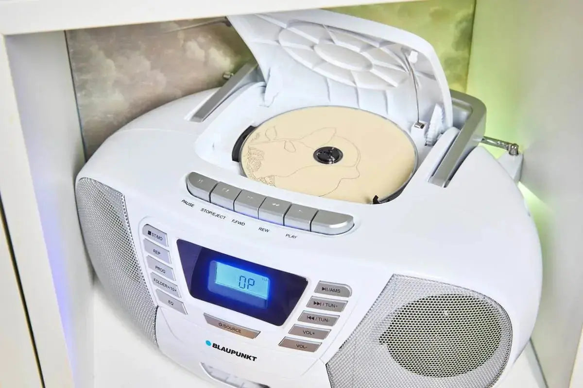 Blaupunkt BOOMBOX MIT CD PLAYER FÜR KINDER | B 120 White