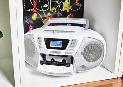 Blaupunkt BOOMBOX MIT CD PLAYER FÜR KINDER | B 120 White
