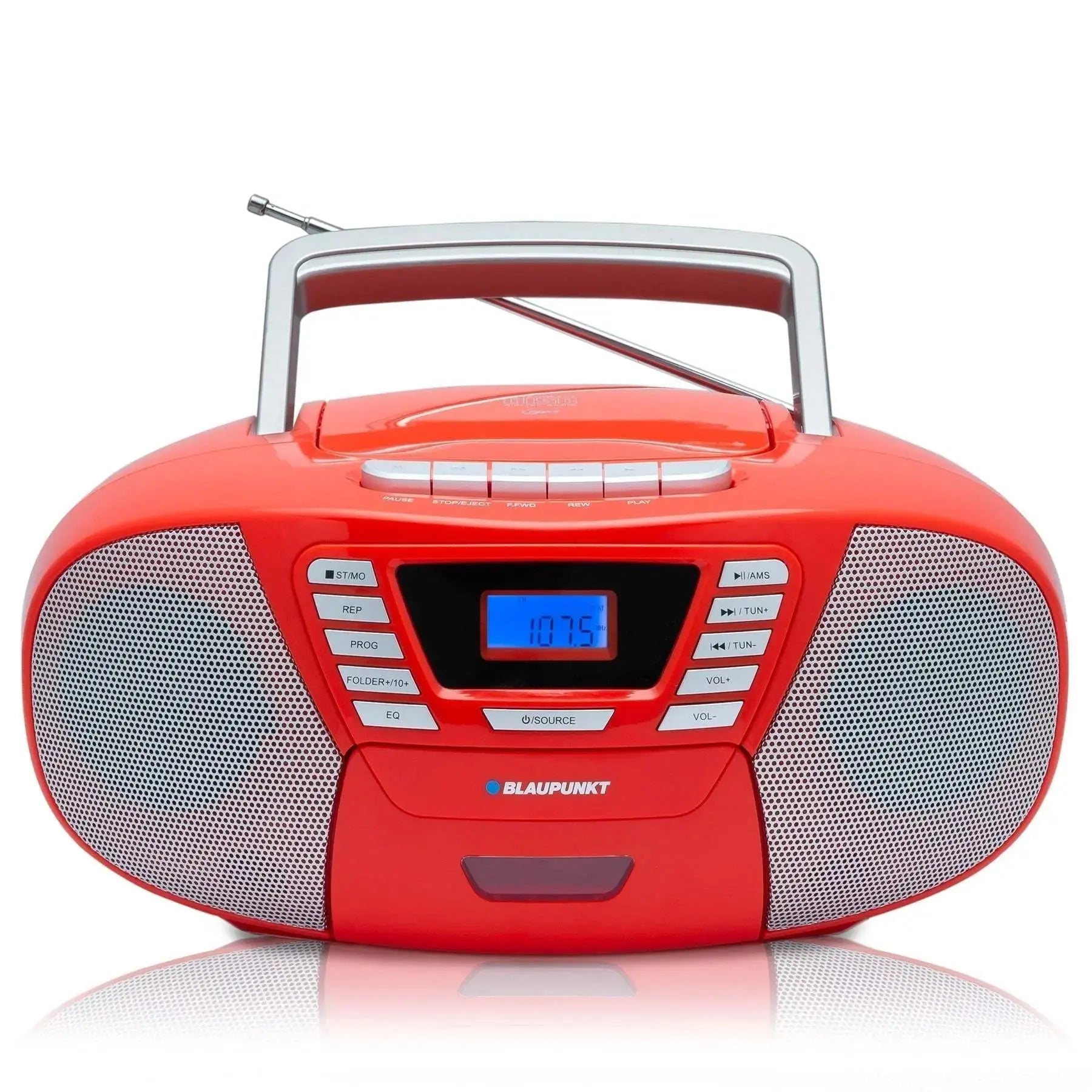 Blaupunkt BOOMBOX MIT CD PLAYER FÜR KINDER | B 120 Red