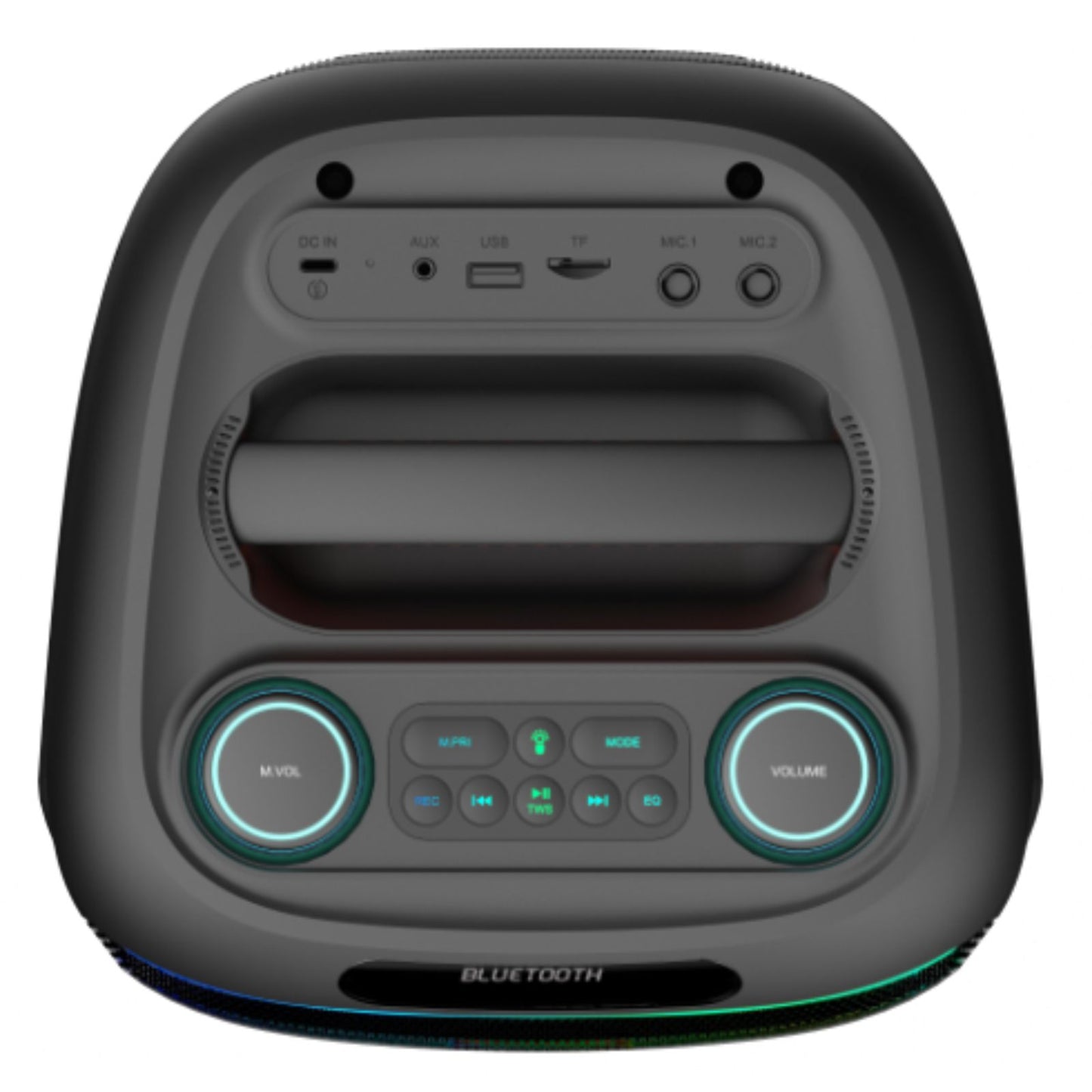 Denver BPS Event- und Partylautsprecher mit Mikrofon Akku