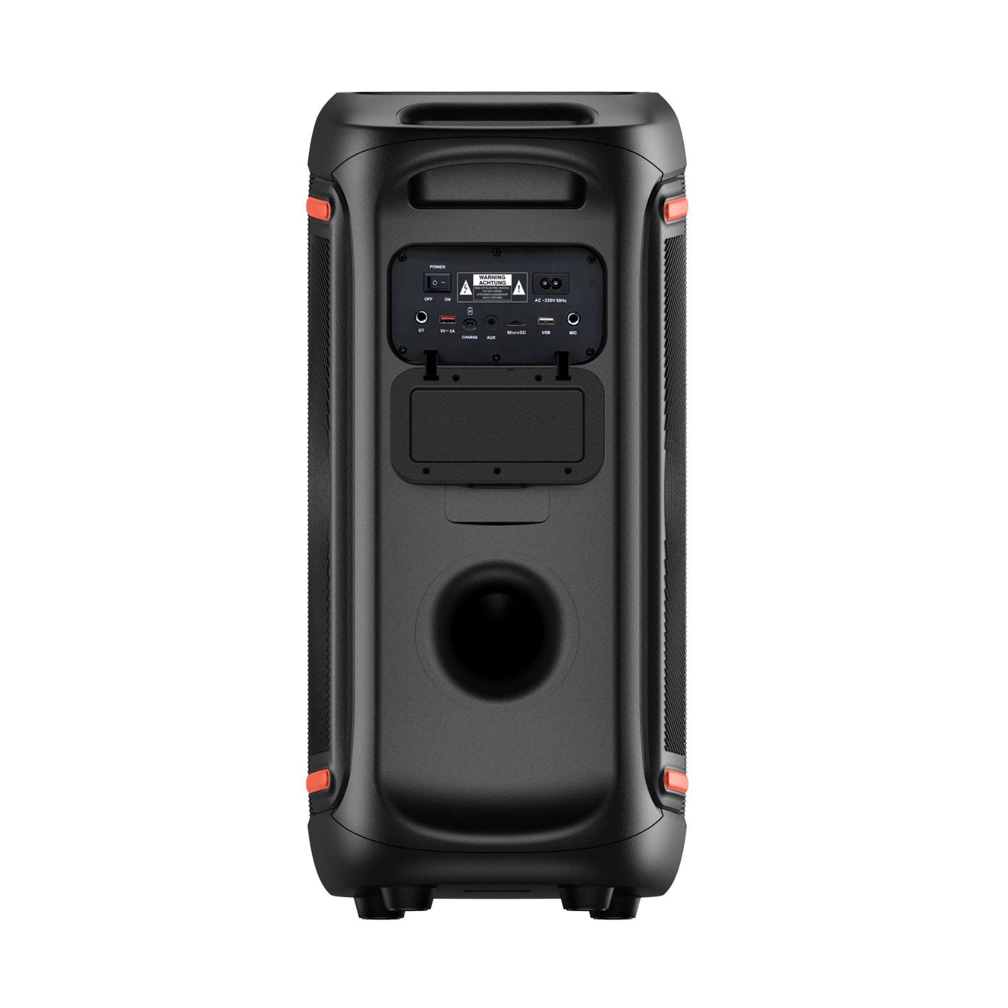 Denver BPS Event- und Partylautsprecher mit Mikrofon Akku