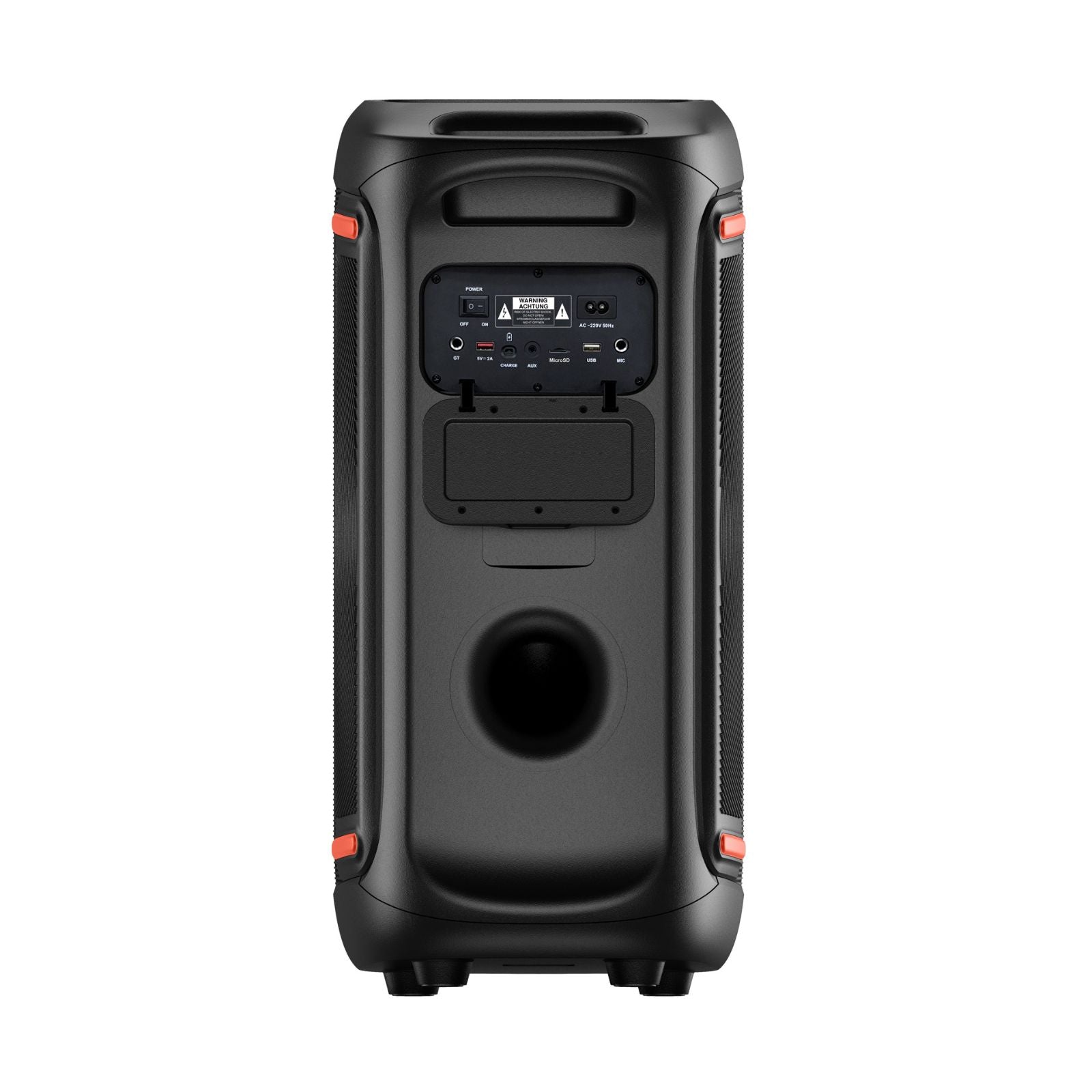 Denver BPS Event- und Partylautsprecher mit Mikrofon Akku