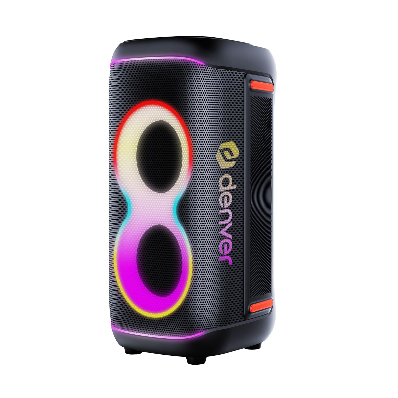 Denver BPS Event- und Partylautsprecher mit Mikrofon Akku