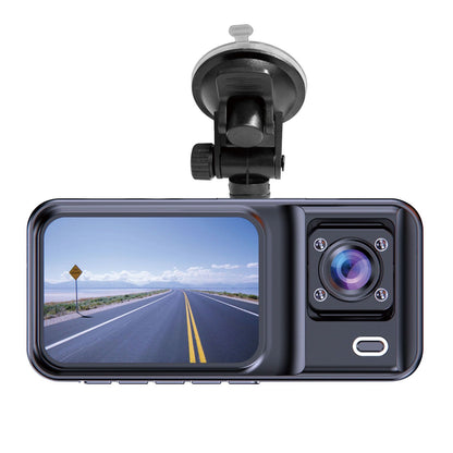 Denver CCT-2500 dual dashcam 2" with front and interior camera, G-sensor, microphone