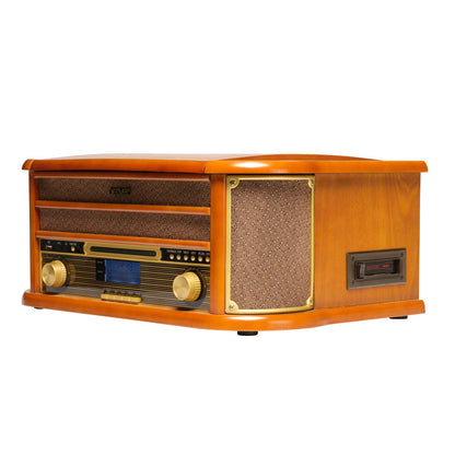 DENVER MRD-51 – Retro Musikcenter mit Plattenspieler DAB+