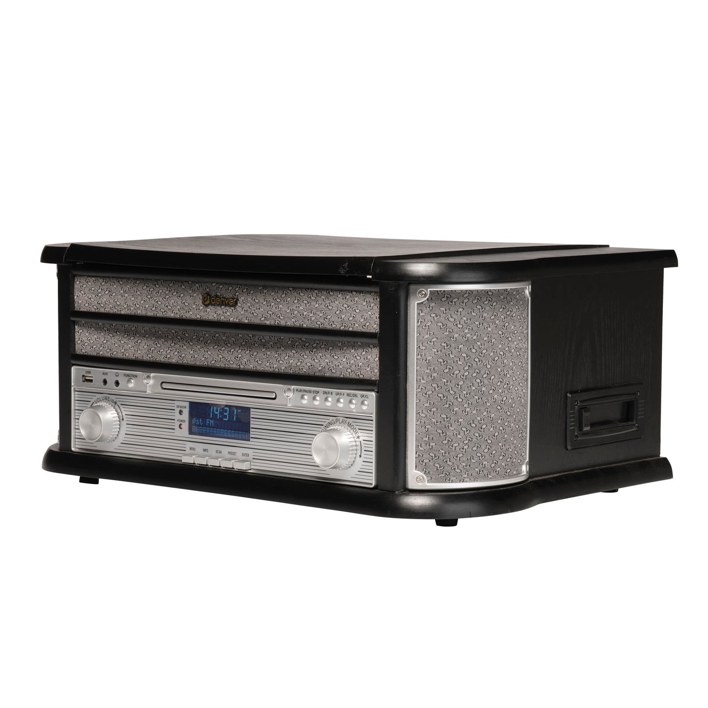 DENVER MRD-51 – Retro Musikcenter mit Plattenspieler DAB+