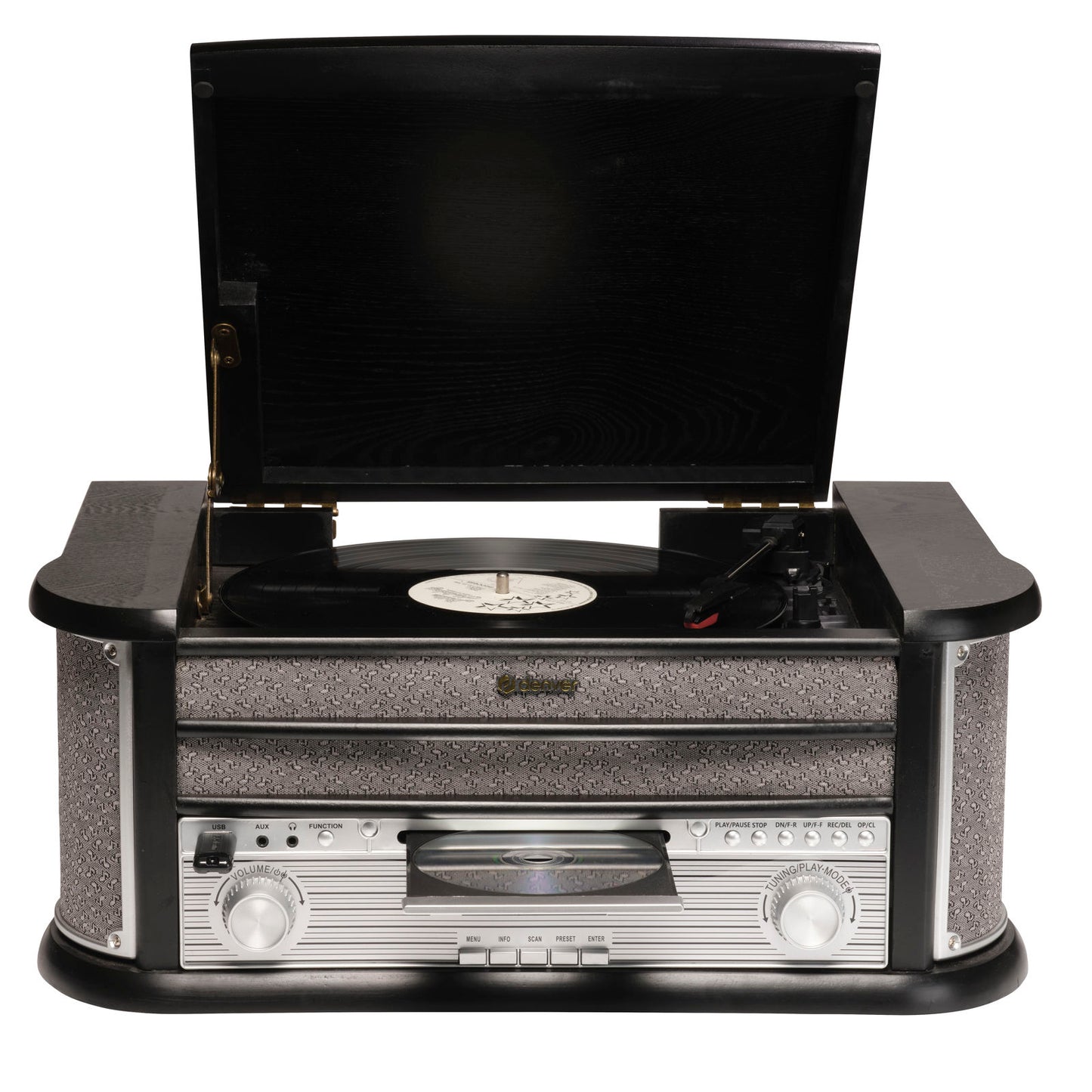 DENVER MRD-51 – Retro Musikcenter mit Plattenspieler DAB+