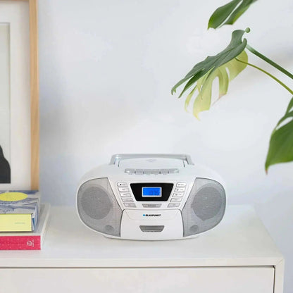 Blaupunkt BOOMBOX MIT CD PLAYER FÜR KINDER | B 120 White