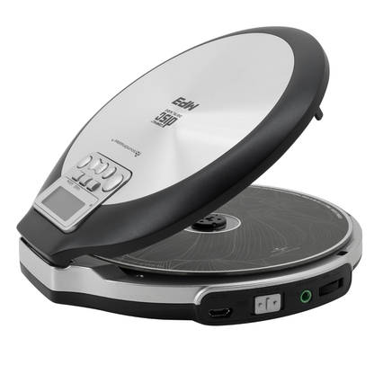 Soundmaster CD9220 portable CD player in Discman style with audiobook  & resume function, anti-shock &amp; X-Bass