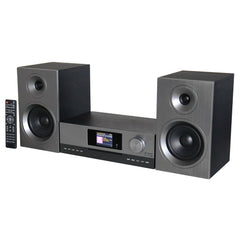 Soundmaster EliteLine ICD5000SW stereo system Internet radio CD player WLAN DAB+ FM radio USB AUX optical input Undok app control Spotify 2 x 50 watts RMS