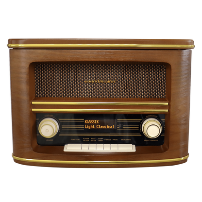 Soundmaster NR961 Retro Stereo System Compact System Equalizer Digital Radio DAB+ CD Player USB MP3 AUX Bluetooth