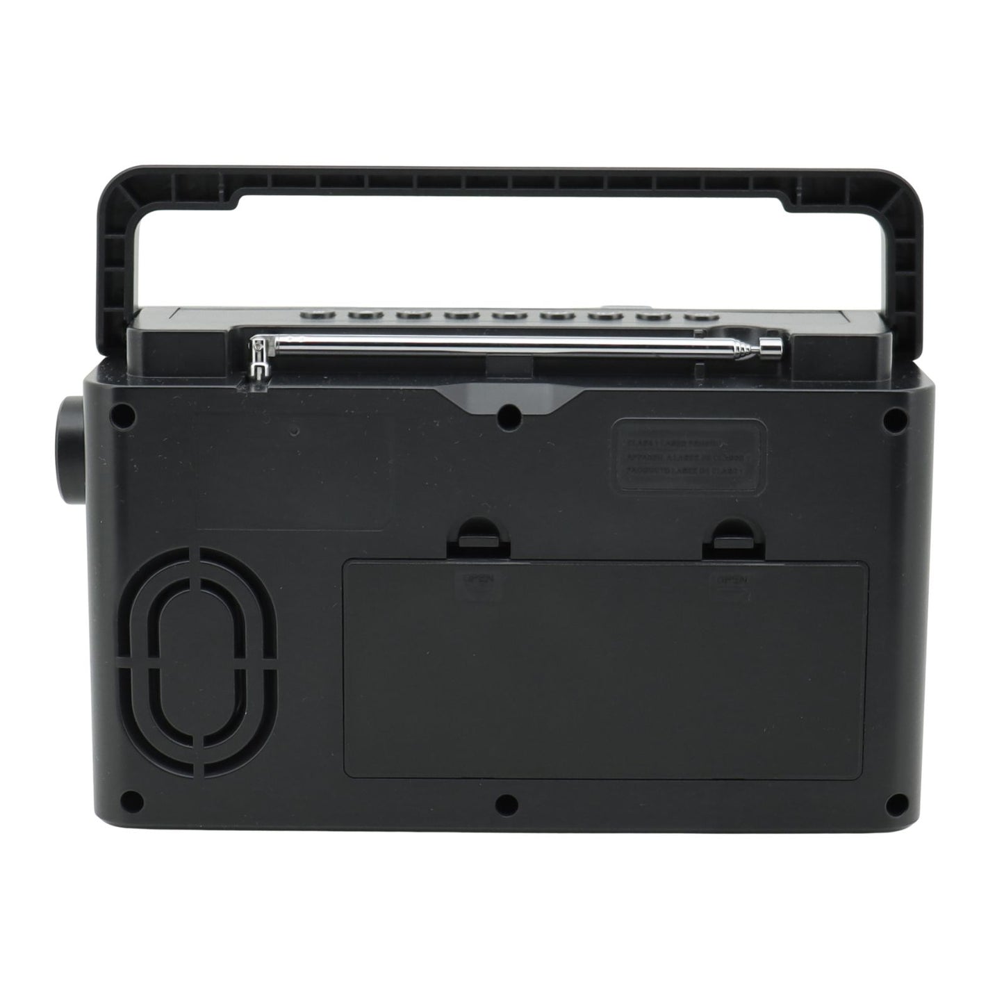 Soundmaster RCD1170SW – kompaktes UKW-CD-Radio mit Akku, Bluetooth, USB & großer LCD-Anzeige