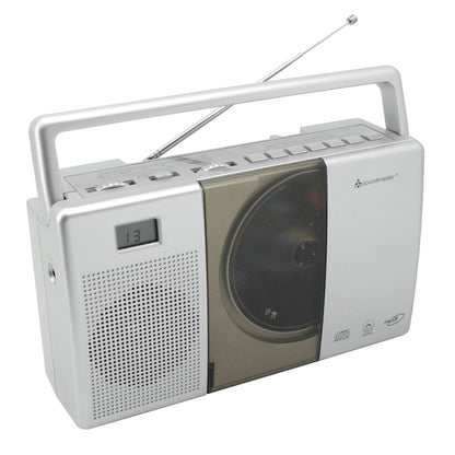 Soundmaster RCD1185 portable radio with CD player audio book function portable radio kitchen radio