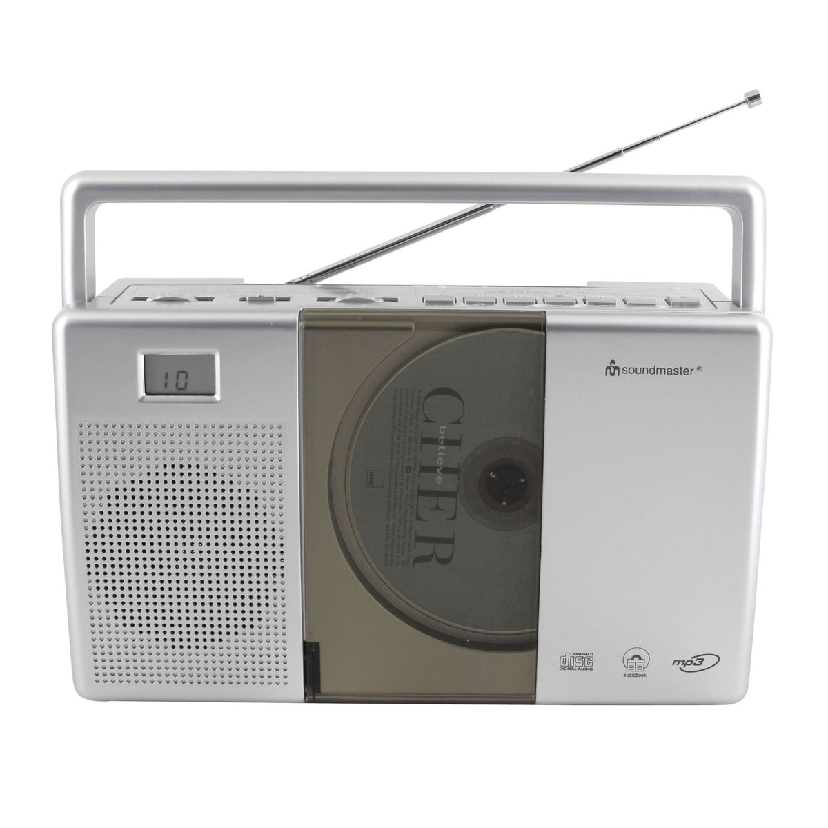 Soundmaster RCD1185 portable radio with CD player audio book function portable radio kitchen radio