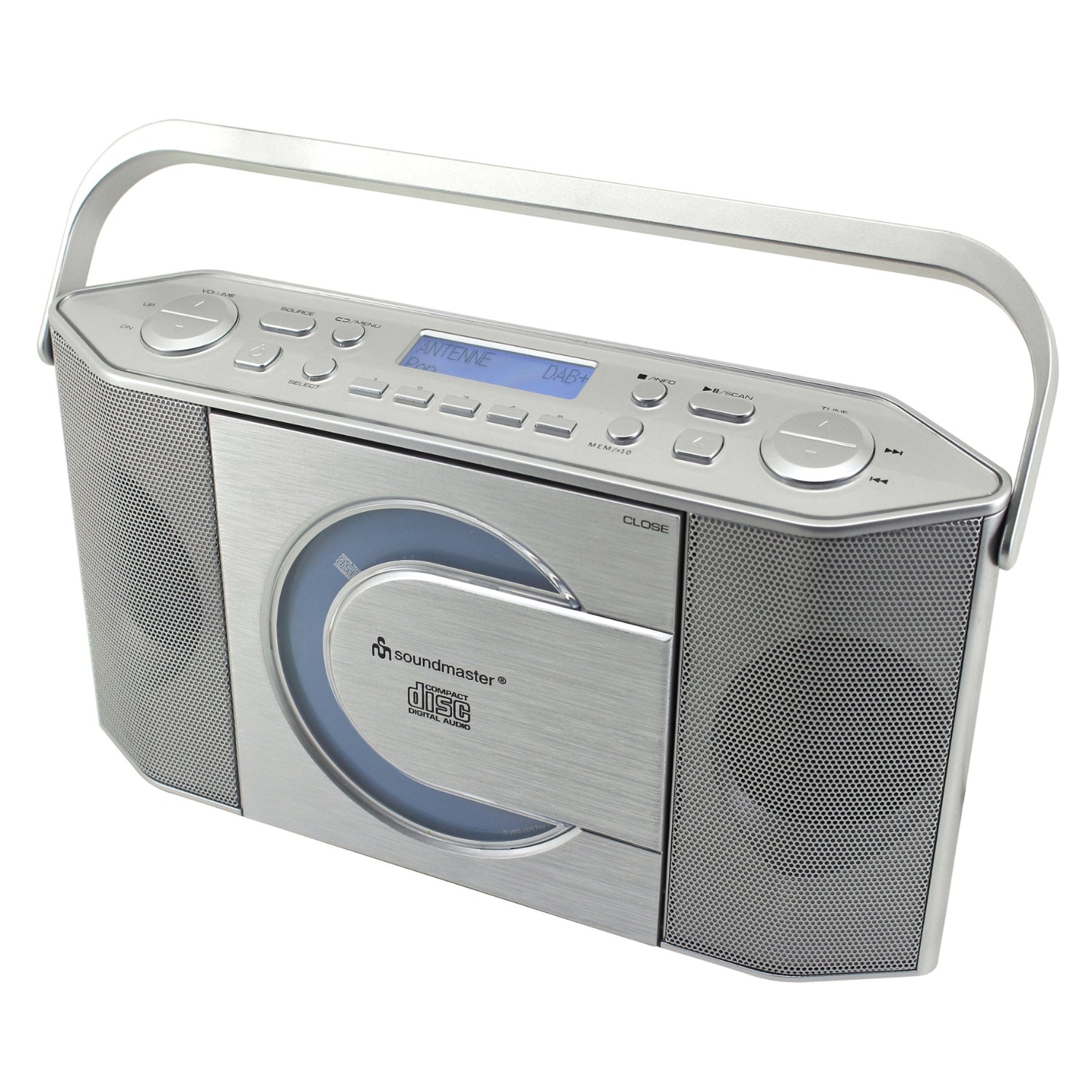 B-WARE Soundmaster RCD1770SI Digitalradio Radiorecorder