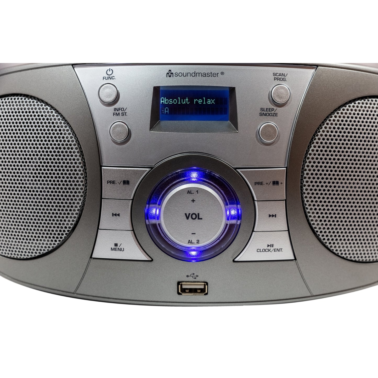 Soundmaster SCD1800TI tragbares Radio DAB+ mit CD-Player