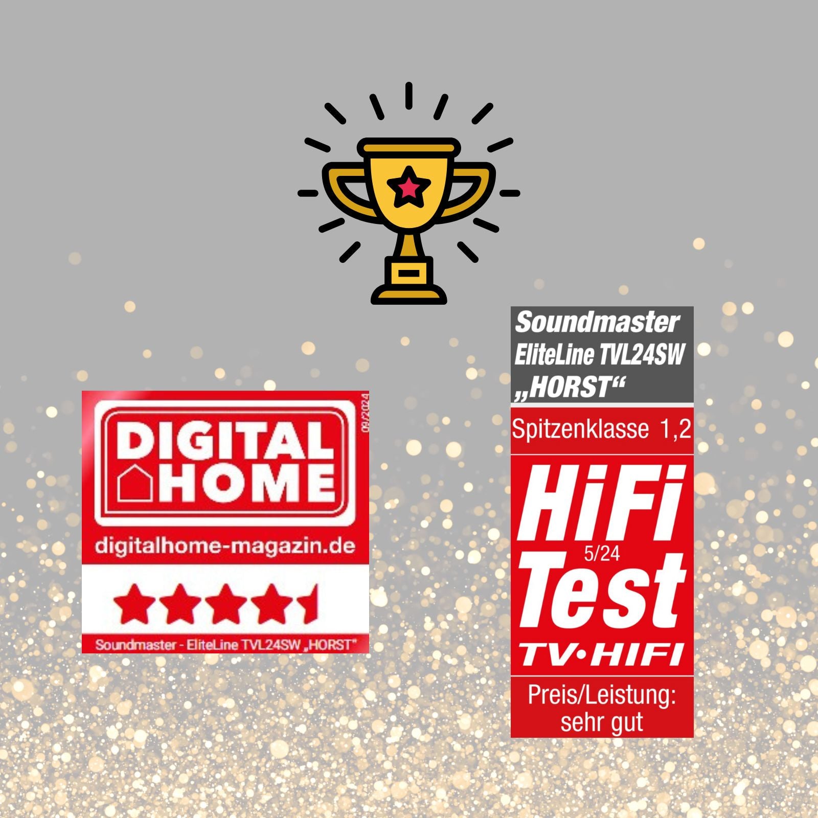 Soundmaster HORST TVL24SW – TV-Lautsprecher