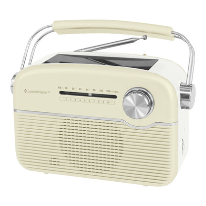 Soundmaster TR480BE tragbares Radio mit Solar und Lithium