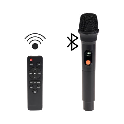 Denver BPS event and party speaker with microphone, battery, TWS, and LED – BPS-170, BPS-370, BPS-470 - from 400 W to 2000 W