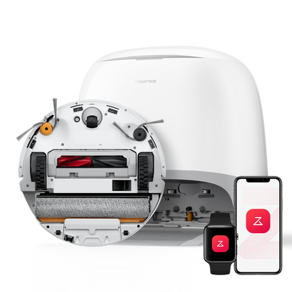 Roborock Qrevo Curv 2 Flow Saug- und Wischroboter mit Multifunktions-Dockingstation