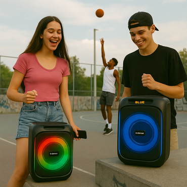 DENVER BPS-165 – Kompakter Bluetooth-Partylautsprecher