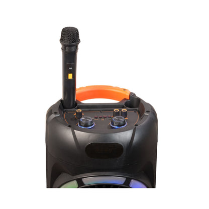 DENVER BPS-459 – Karaoke Bluetooth-Partylautsprecher Akku