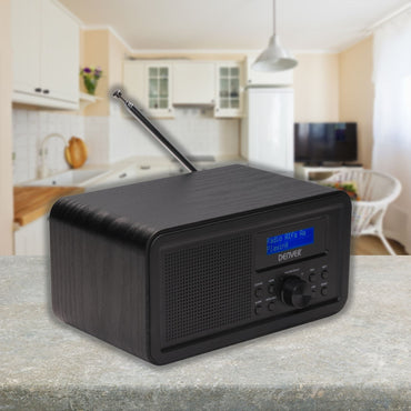 DENVER DAB-30B – Kompaktes DAB+ Radio mit Bluetooth