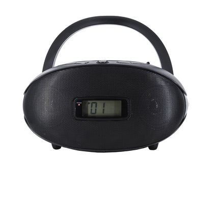 denver tc 29 tragbarer cd player mit fm radio aux eingang – Detailaufnahme – Produktbild von Soundmaxx Online
