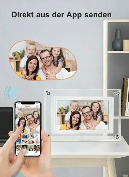Frameo 5 Inch WiFi Digital Picture Frame 1280 * 720 IPS HD