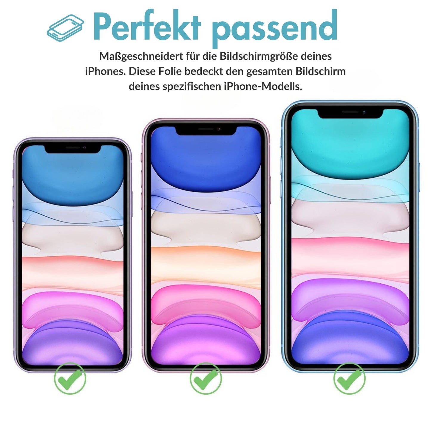 monkeytec 3 stuck displayschutzfolie anti blaulicht anti grunlicht blendschutz empfindliche beanspruchte augen apple iphone harte h9 – Ansicht 6 – Produktbild von Soundmaxx Online
