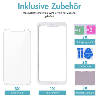 monkeytec 3 stuck displayschutzfolie kristallklar apple iphone harte h9 – Ansicht 12 – Produktbild von Soundmaxx Online