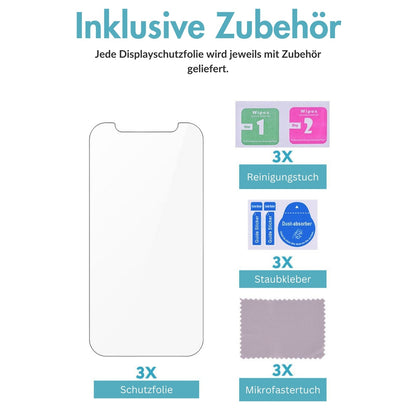 monkeytec 3 stuck panzerglas apple iphone h9 displayschutzglas anti fingerprint – Ansicht 11 – Produktbild von Soundmaxx Online