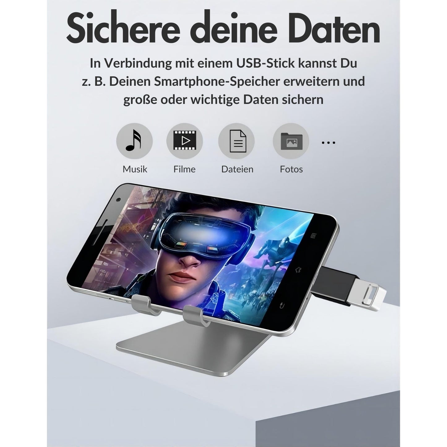 monkeytec usb typ c auf usb 3 0 adapter fur macbook iphone ipad android notebook und weitere typ c gerate – Ansicht 8 – Produktbild von Soundmaxx Online