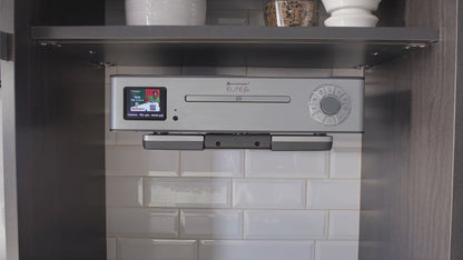 Soundmaster EliteLine KTD1020SI – under-cabinet multimedia center with 10" TV, DAB+ & Bluetooth