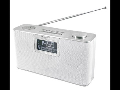 Soundmaster HighLine DAB700SW portable digital radio DAB+ FM with USB SD Bluetooth